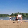 В Энгельсе на городском пляже стартовал купальный сезон